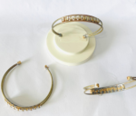 BRACELETE 12 ZIRCONIAS CARRE BRUTO