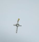 PING CRUCIFIXO CRAV SEIS PEDRAS BRUTO