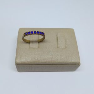 MEIA ALIANCA SETE PEDRAS 2,0MM BRUTO