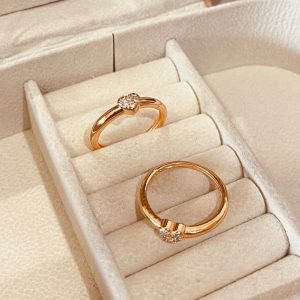 ANEL CORACAO CRAV CM SEIS PEDRAS BANHO ROSE