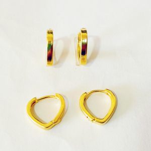 ARGOLA CLIQUE 9023-14 BANHO DOURADO