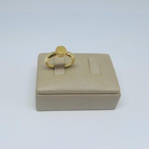 ANEL CHUVEIRO HEXAGONAL BANHO DOURADO